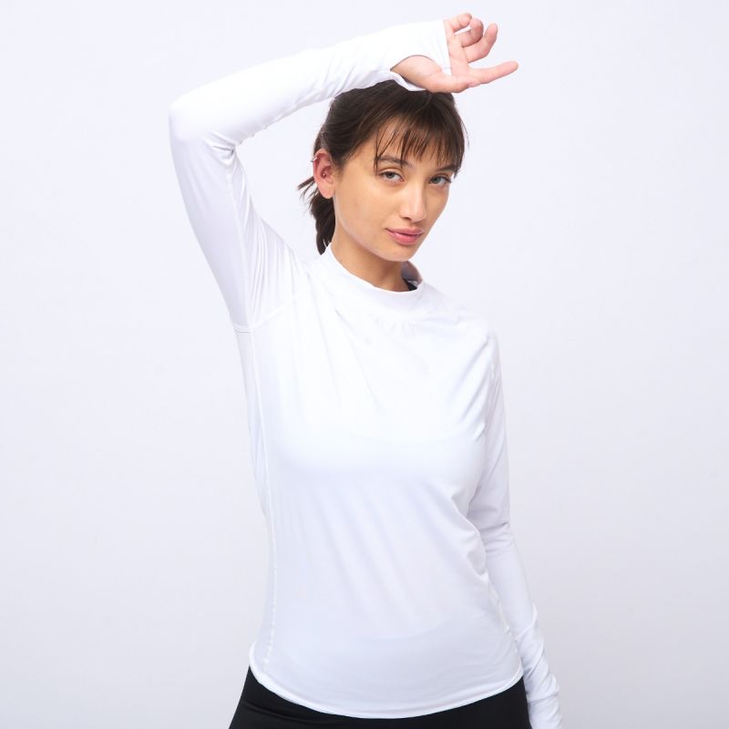 REMERA HEAT WARM UP 2.0 BLANCA