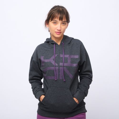 BUZO CAPUCHA MINT GRIS MELANGE