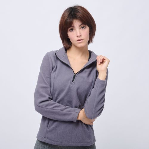 BUZO MICRO POLAR ARTIC GRIS TOPO