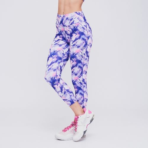 CALZA 7/8 SMASH VIOLETA