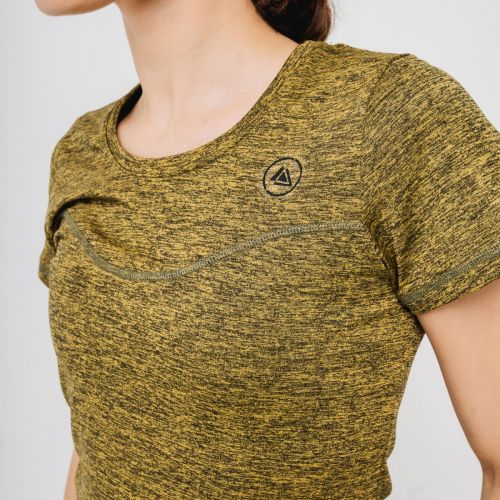 REMERA FUZE OCRE