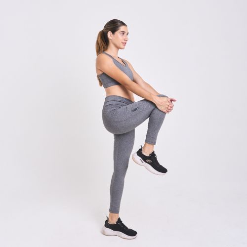 TOP GLOW GRIS MELANGE