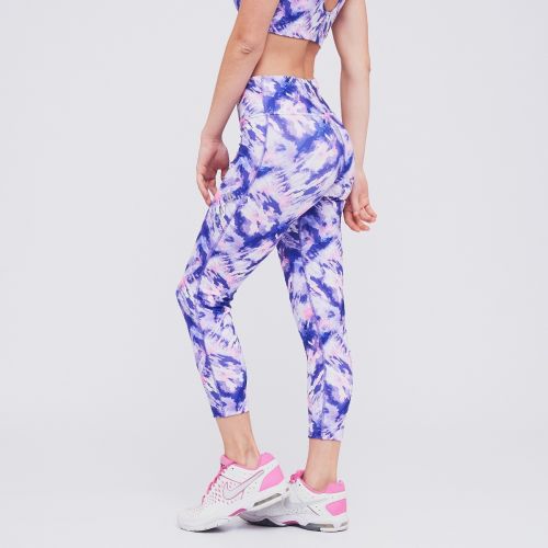 CALZA 7/8 SMASH VIOLETA