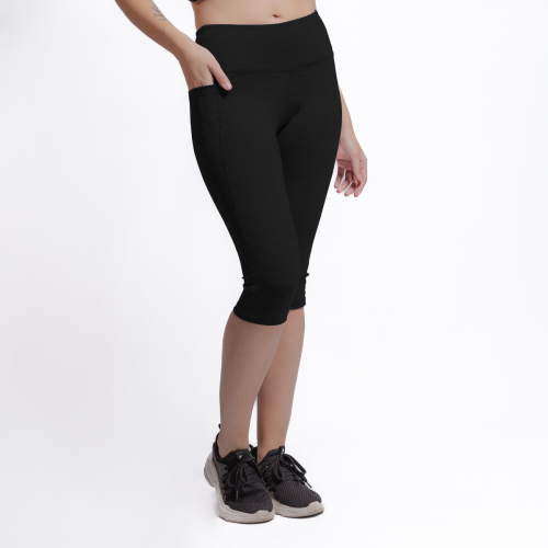 CALZA CALZA VENICE 3/4 NEGRA