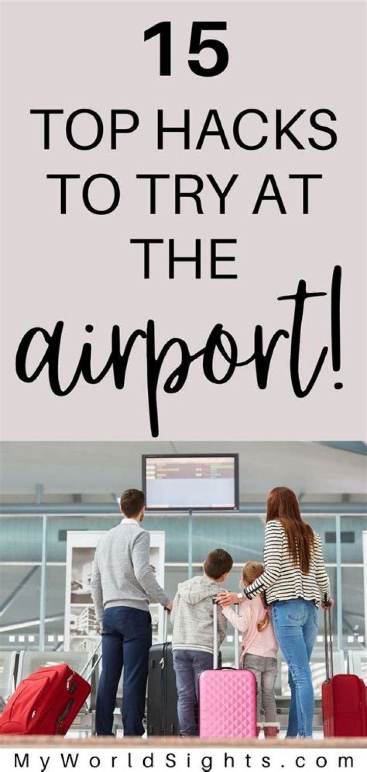 30 Airport Secrets That Save You Time and Money