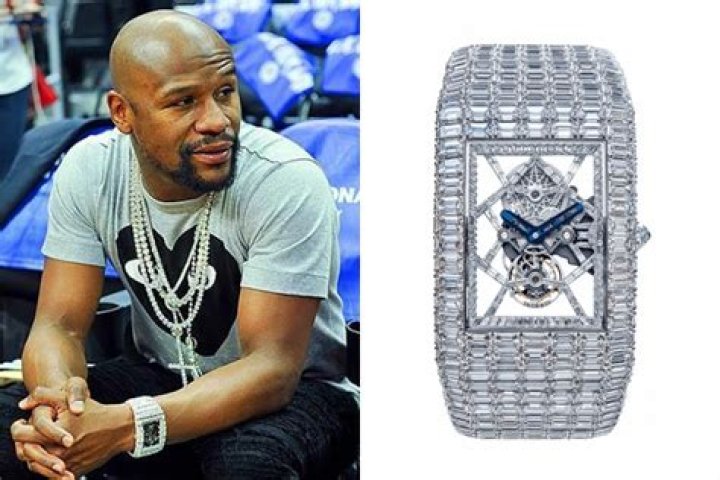 Floyd Mayweather Shows Off His $18M "Billionaire's Watch"