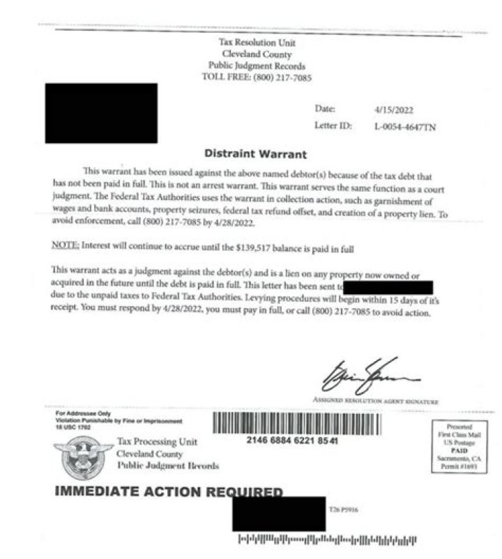 If You Get This in the Mail, Throw It Out Immediately, Police Warn