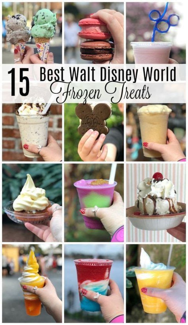 My Favorite Frozen Treats in Walt Disney World