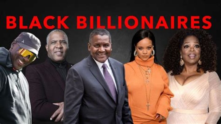 Of The 607 American Billionaires, Only Five Are Black